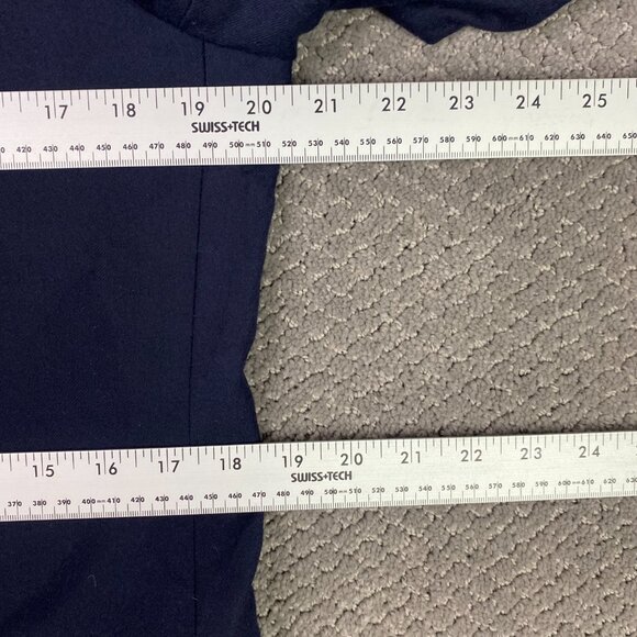 J. Crew Ludlow Blazer Sport Coat Mens 40R Navy Blue Wool American Woolen Company - Picture 10 of 15